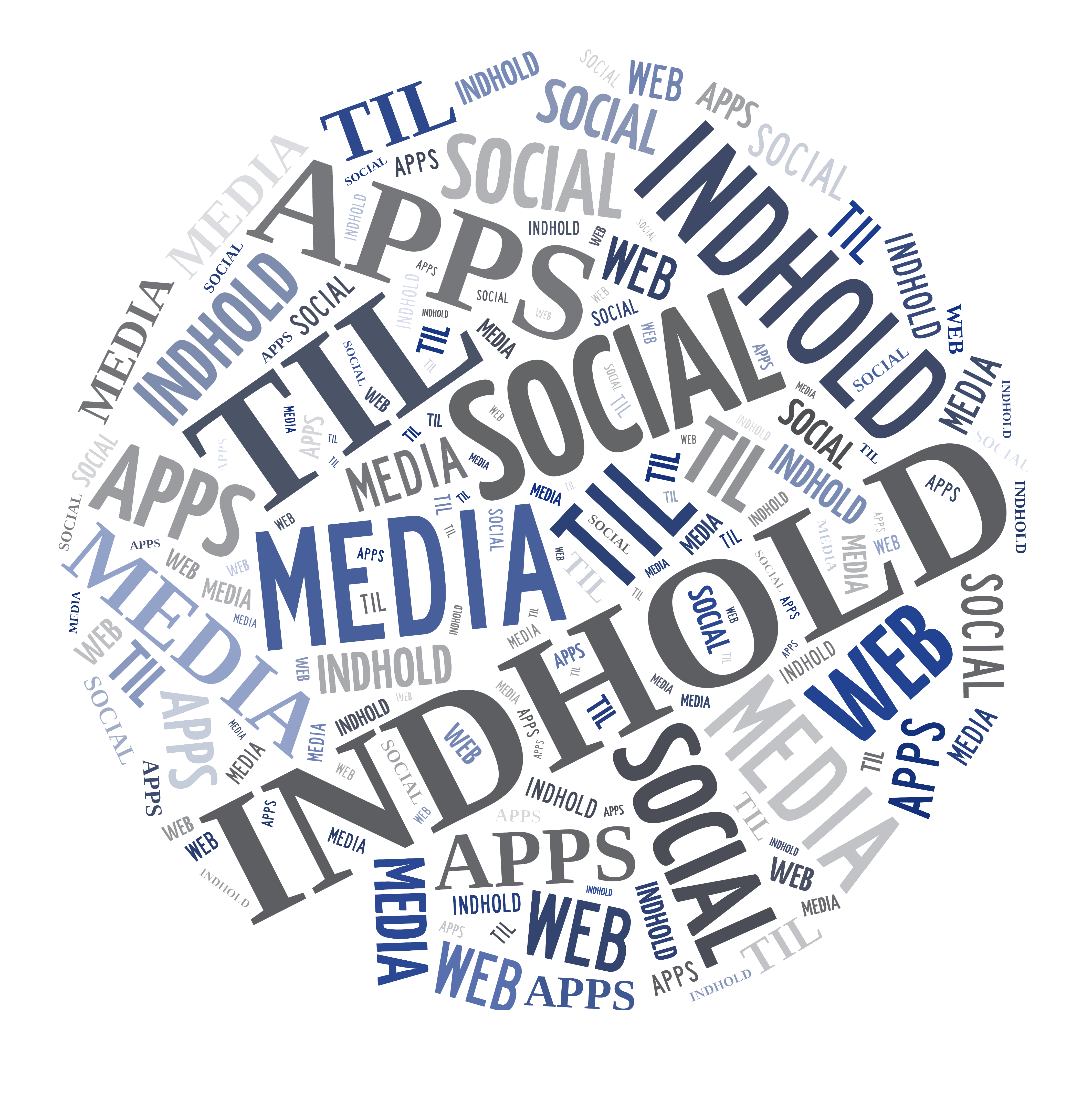 INDHOLD TIL SOCIAL MEDIA, WEB & APPS